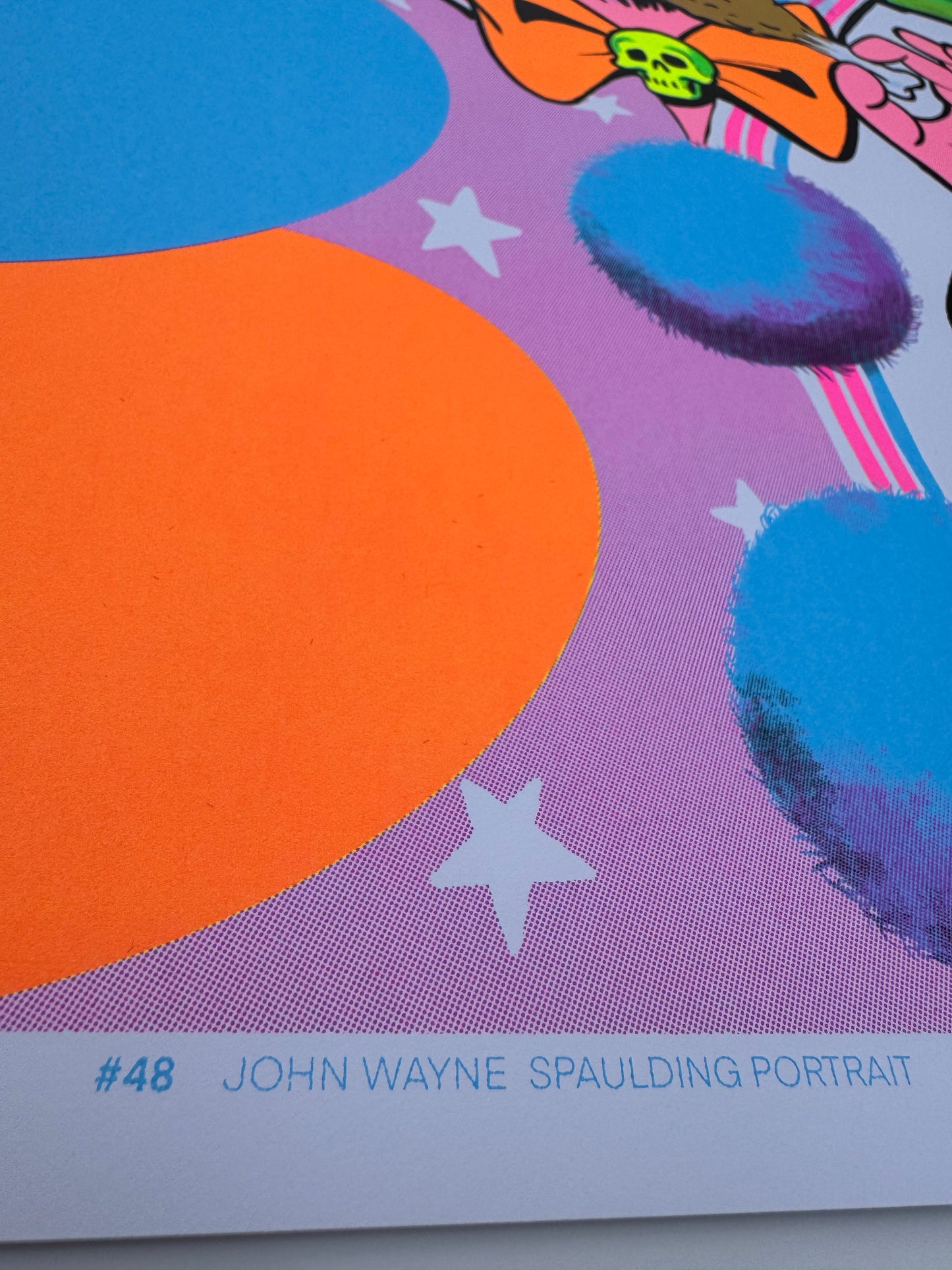 "John Wayne Spaulding"  parody UV Print