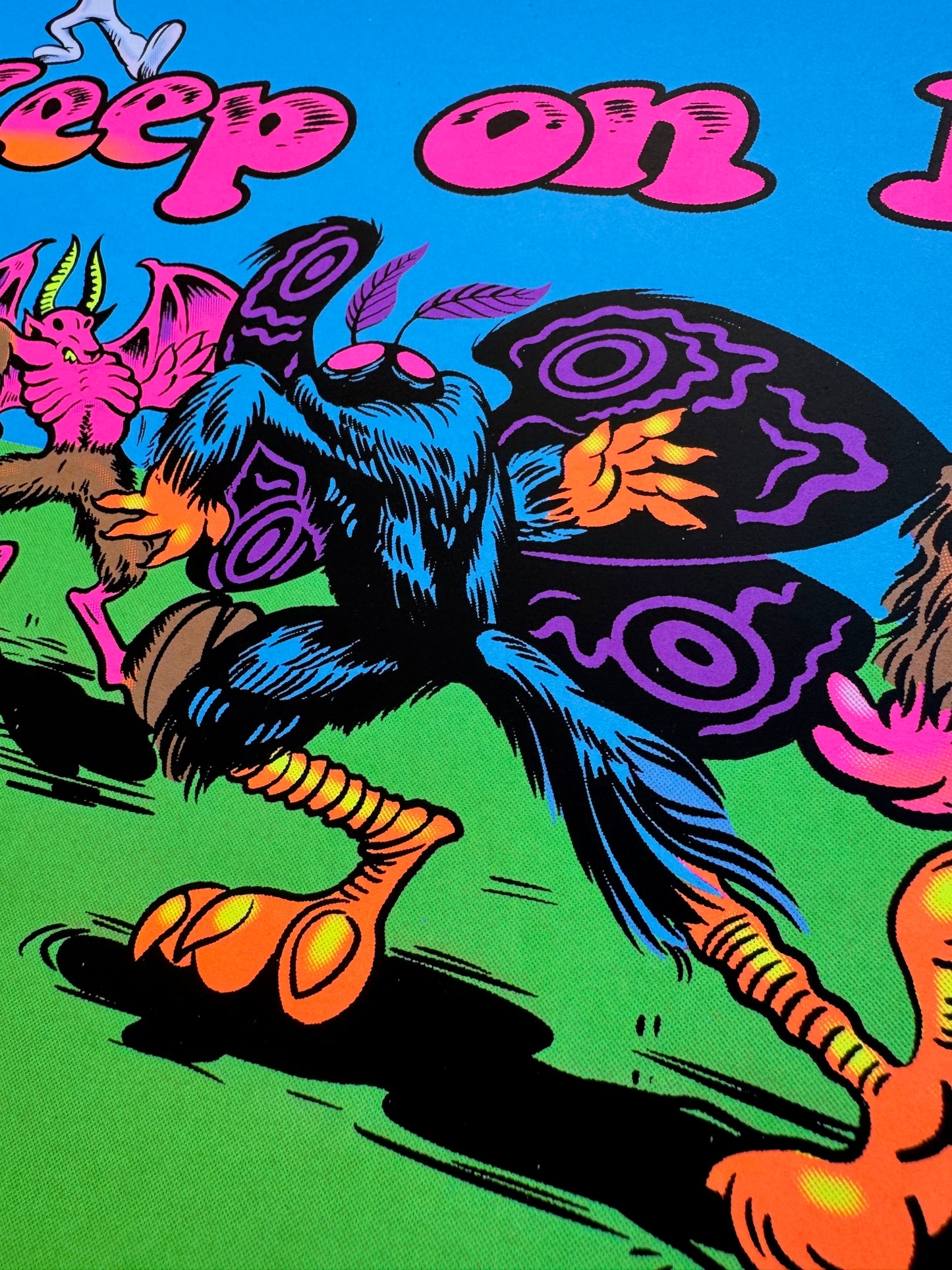 Keep on Believin' UV Print