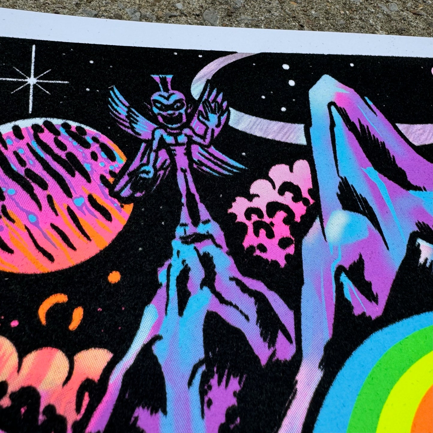 "Stairway to Heck" UV Parody Print