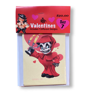 Set 7: Rock Icon Valentine Cards