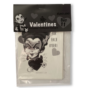 Set 11: Horror Valentines Cards