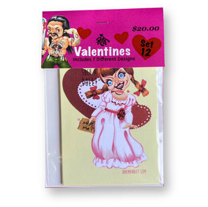 Set 12 : Horror Valentines Cards