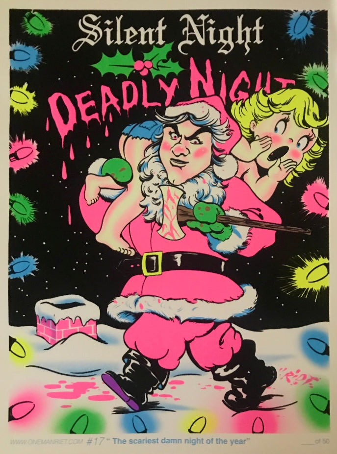 Punish " Variant" Blacklight Parody Print