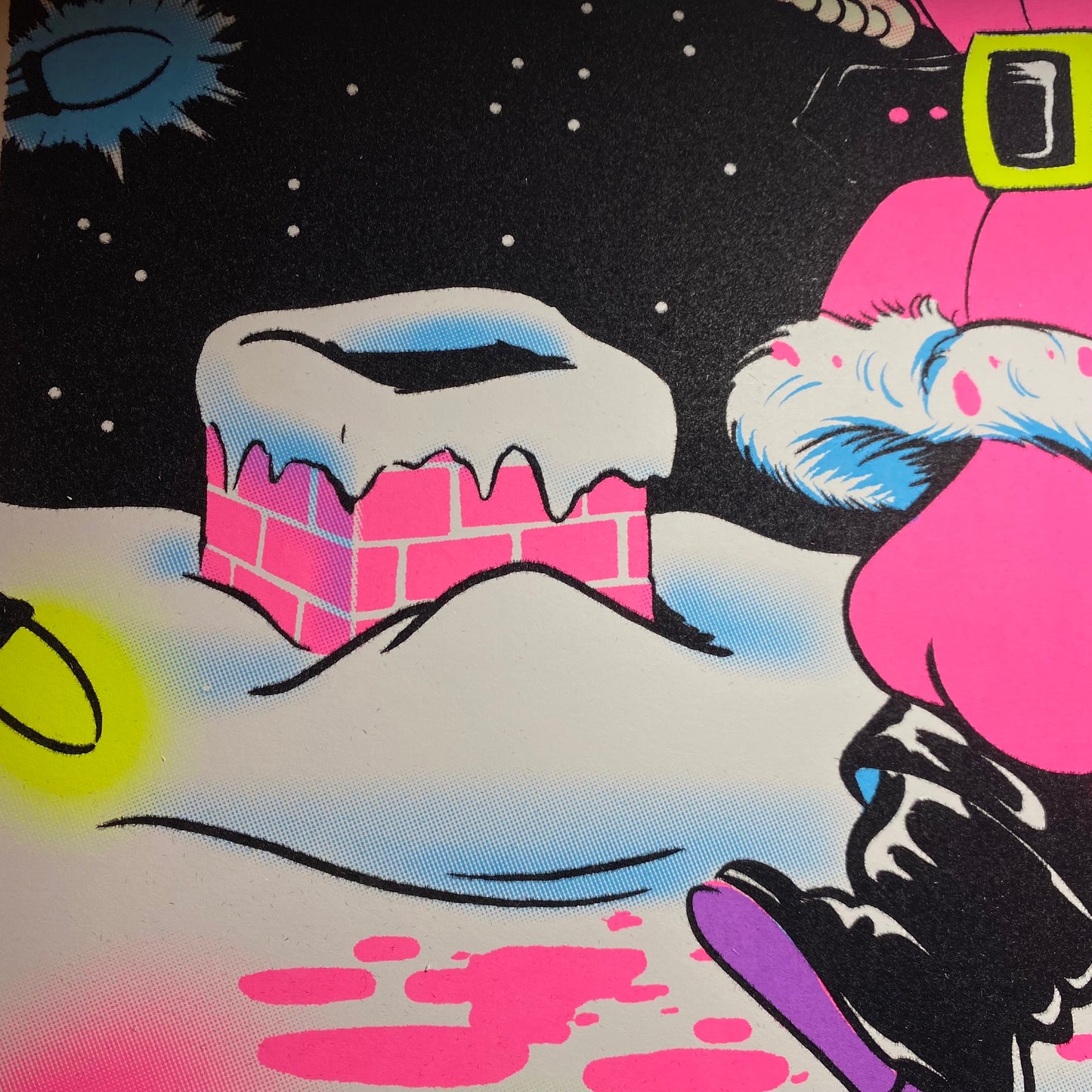Punish " Variant" Blacklight Parody Print