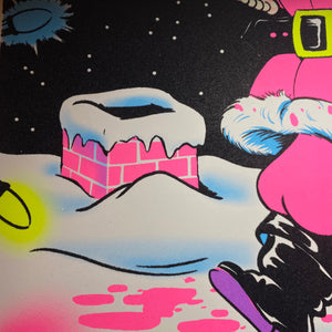 Punish " Variant" Blacklight Parody Print