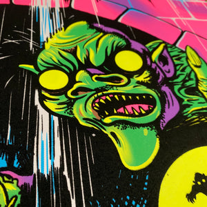 C.R.U.D. BlackLight Parody Print