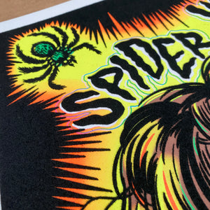 "Spider Walker" Blacklight Parody Print