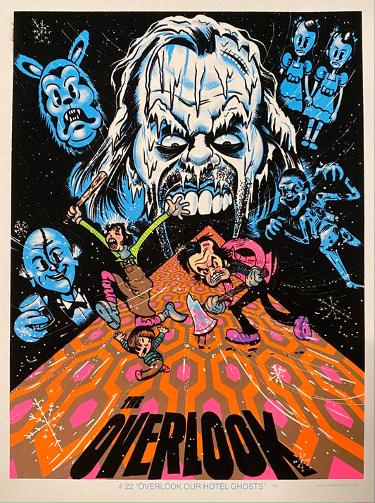 The OverLook Parody BlackLight Print