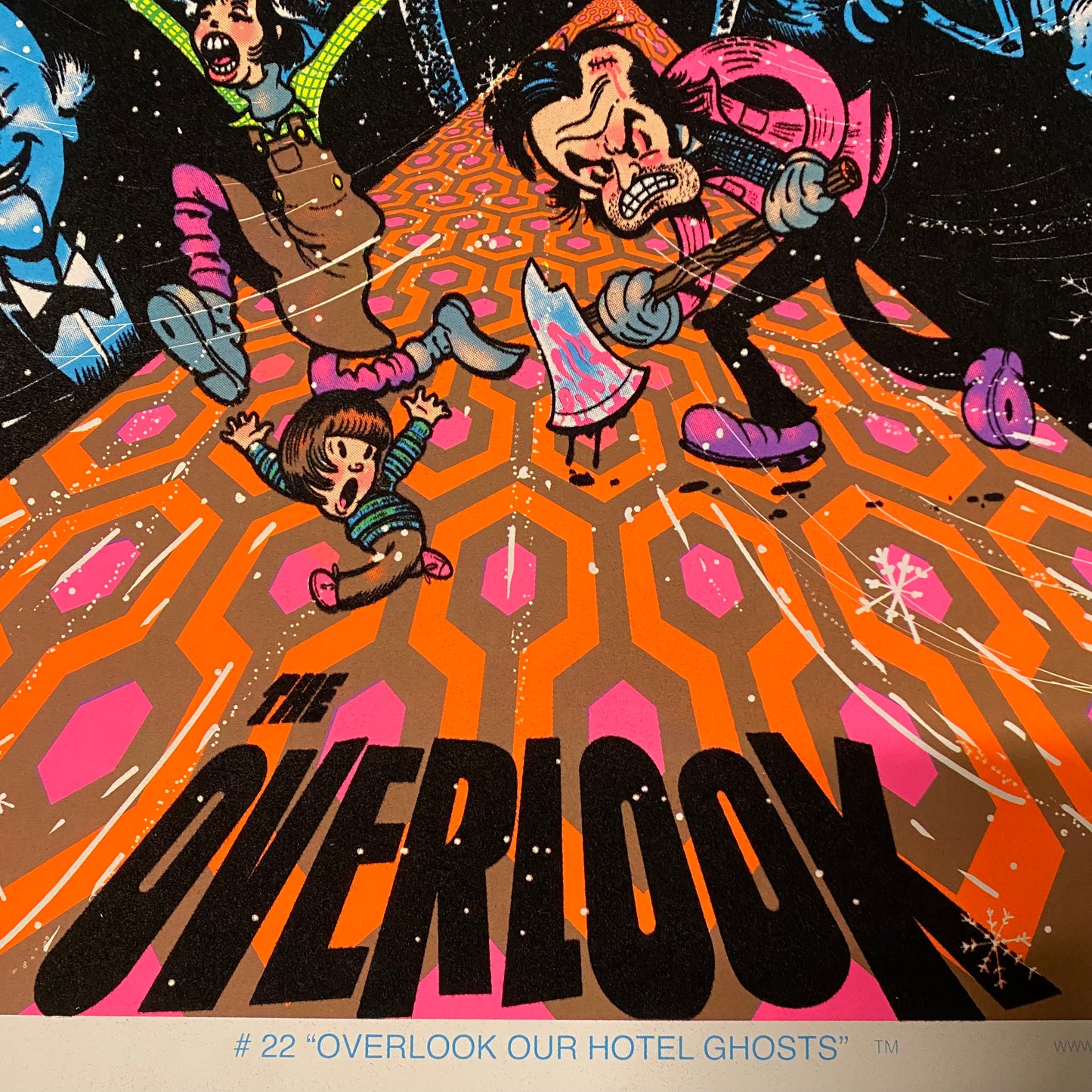 The OverLook Parody BlackLight Print