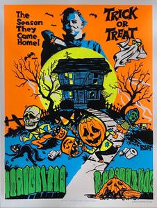 "They Season They Came Home" BlackLight Parody Print