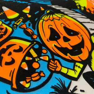 "They Season They Came Home" BlackLight Parody Print