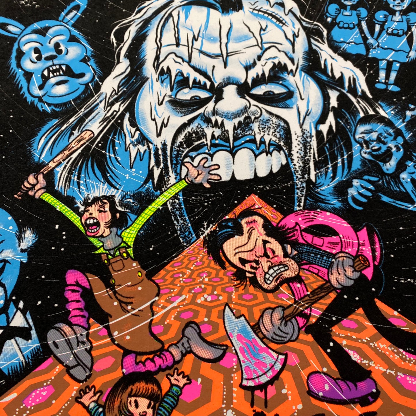 The OverLook Parody BlackLight Print
