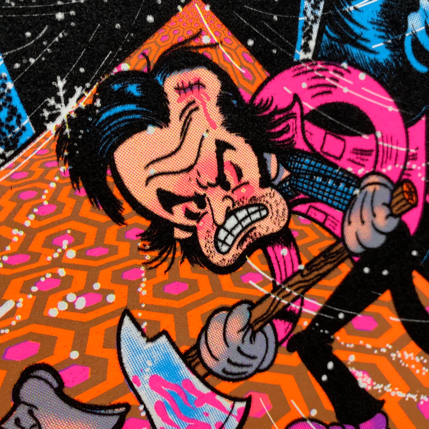 The OverLook Parody BlackLight Print