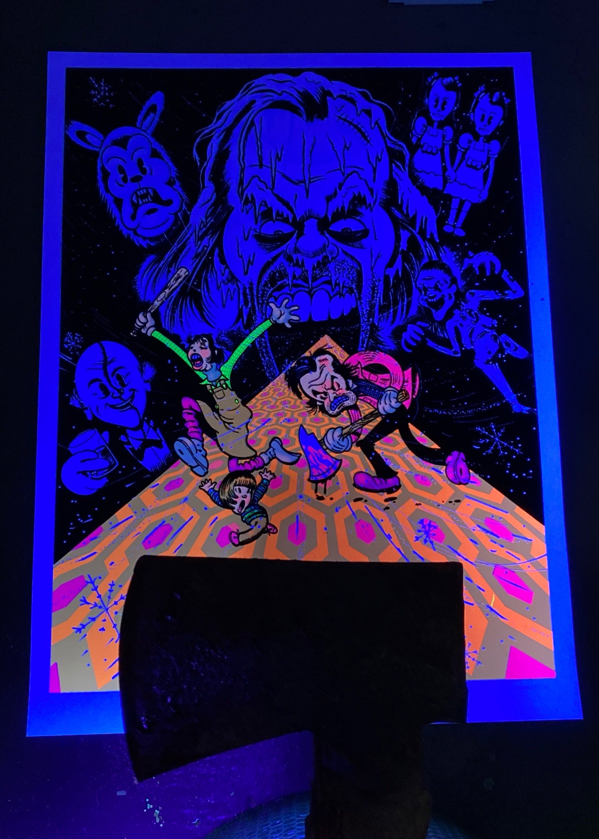 The OverLook Parody BlackLight Print