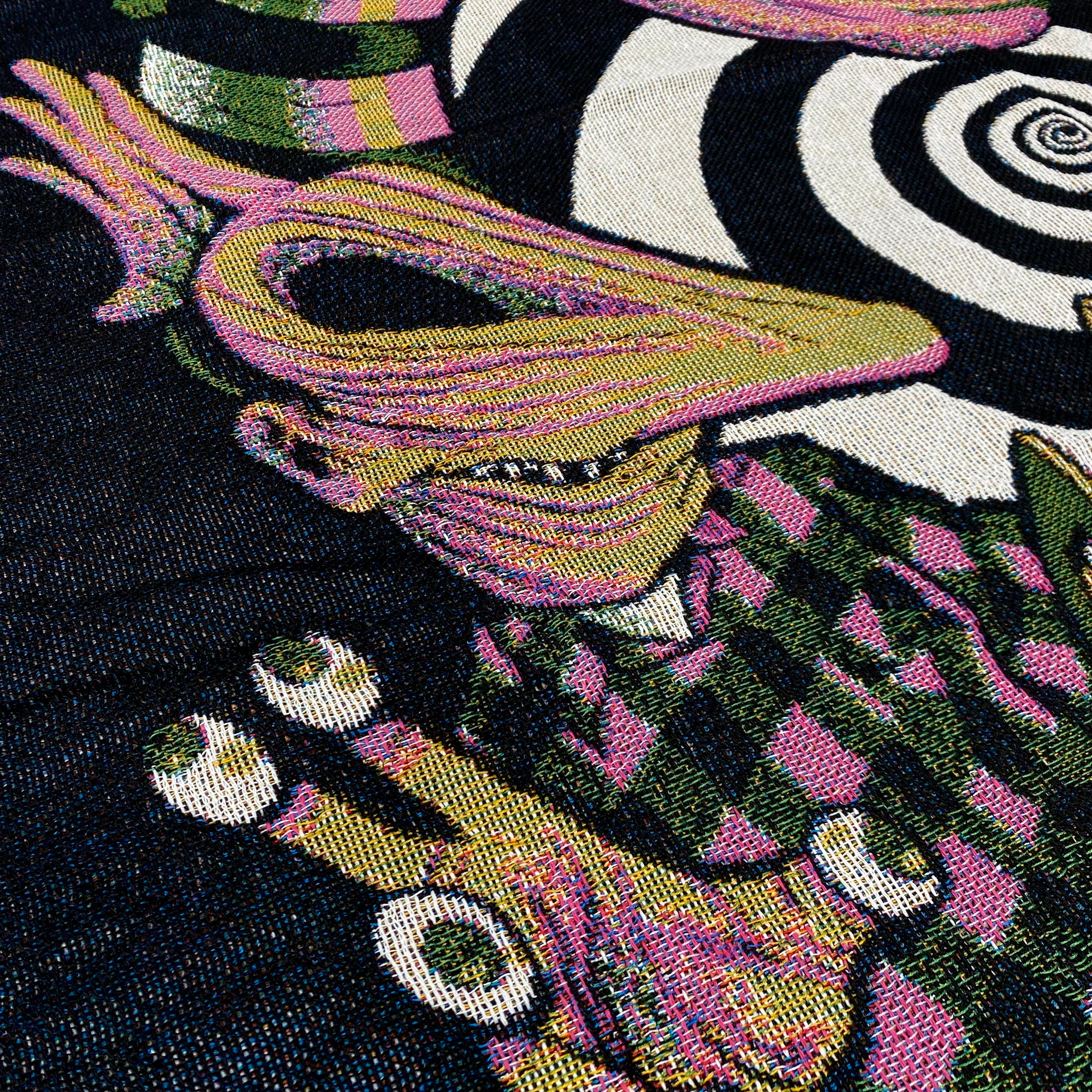 Checkered  Parody Throw Blanket/ Tapestry