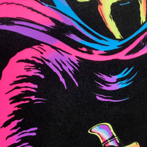 "Don't Fear the Creeper" Blacklight Parody Print