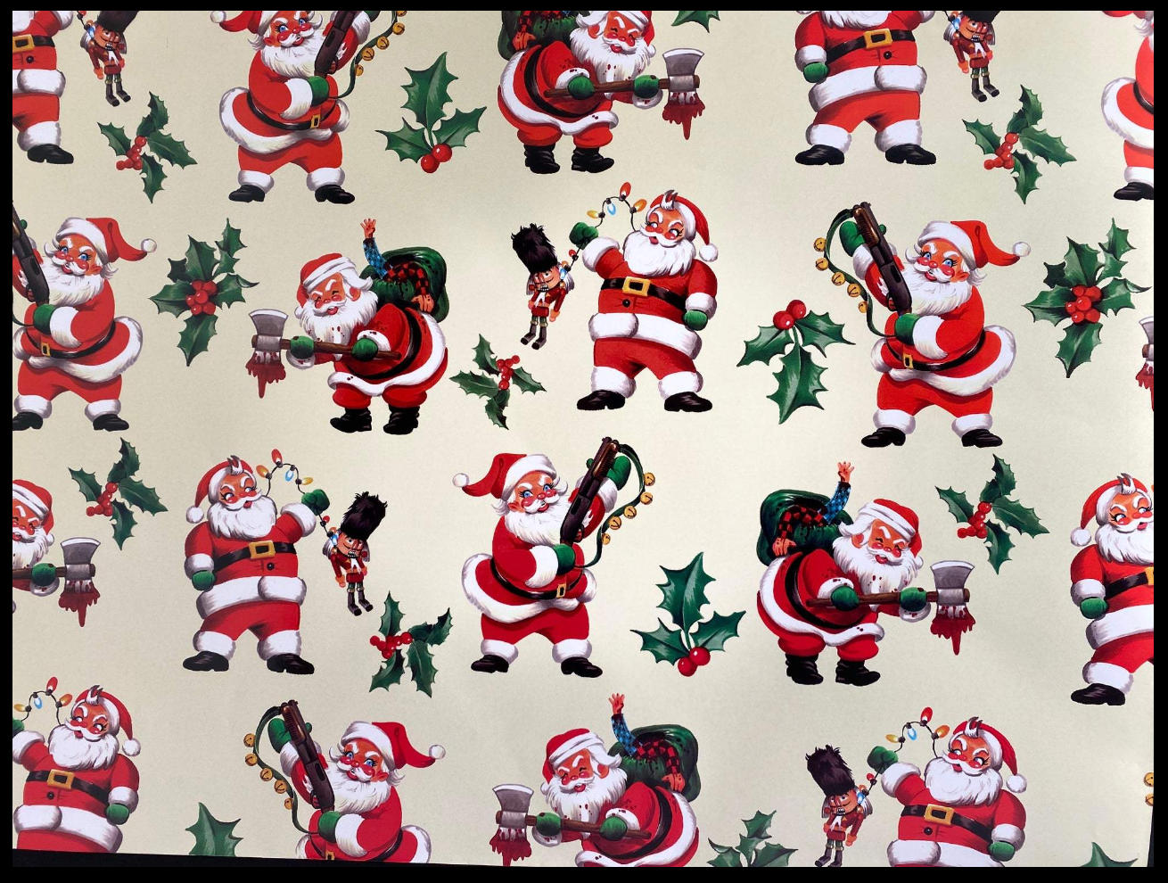 Santa Gift Wrap Set