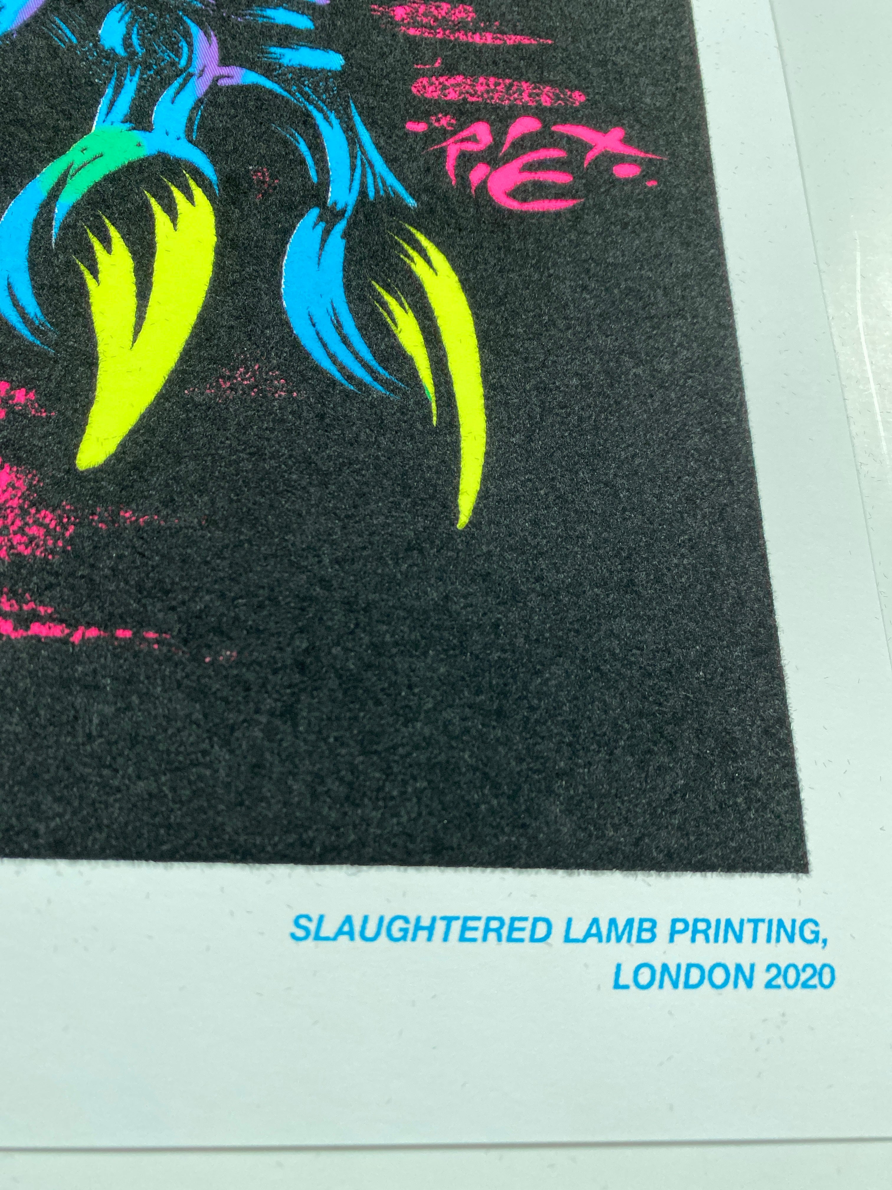 American Werewolf in London Blacklight poster 