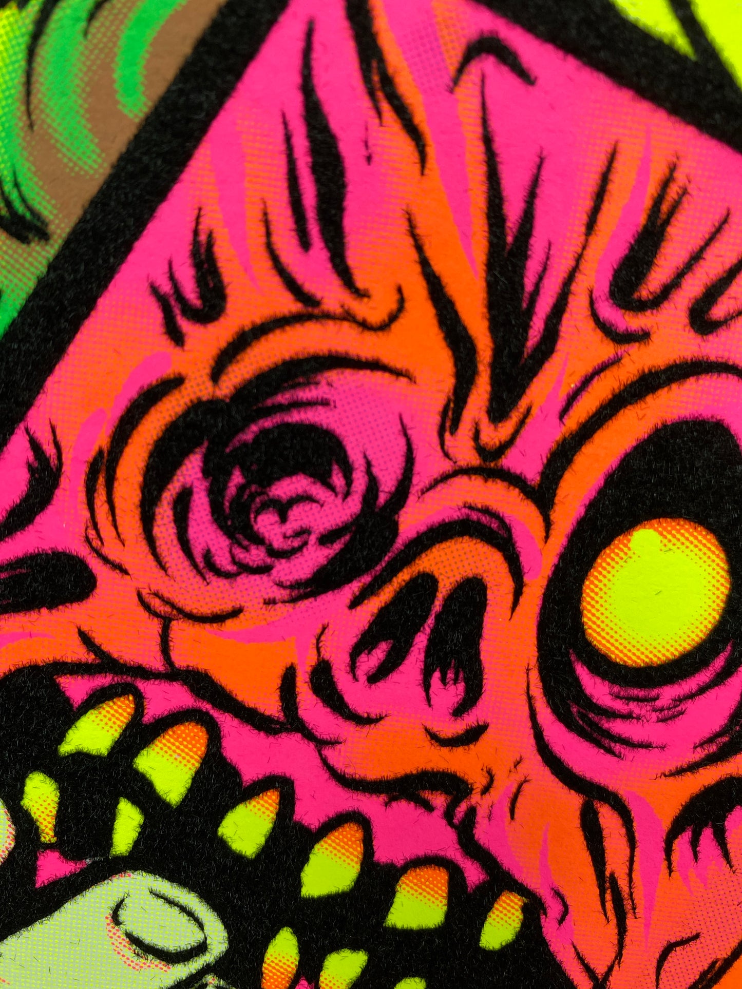 Evil Dead 2 Blacklight poster bruce campbell