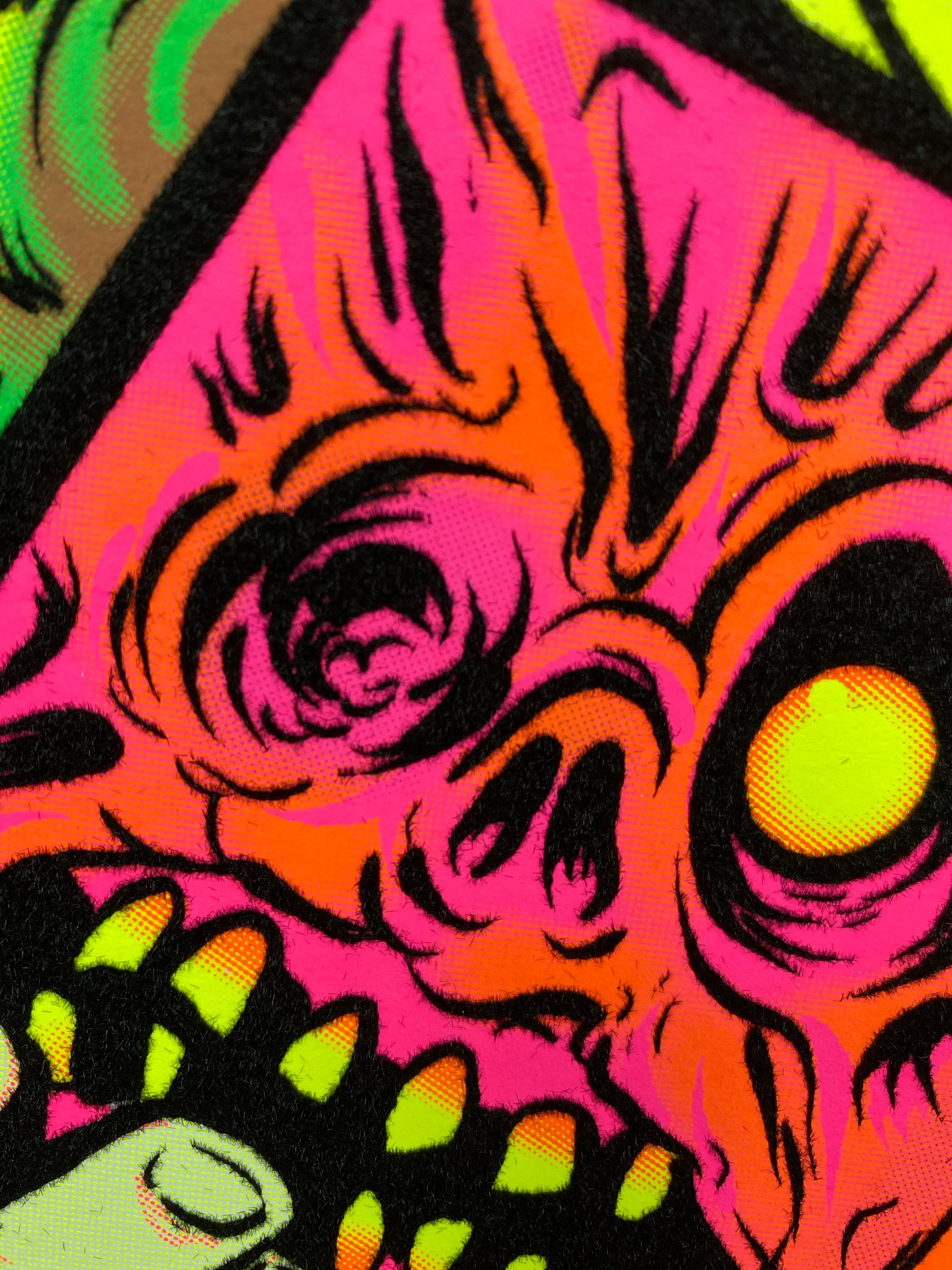 Evil Dead 2 Blacklight poster bruce campbell